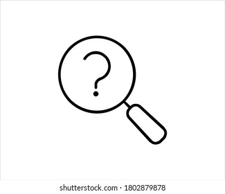 Help Sign Icon Vector Logo Template Illustration Design