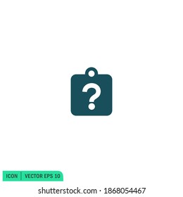 Help Sign Icon Vector Logo Template vector Illustration Design 