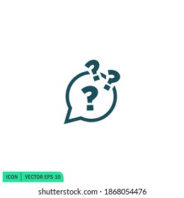 Diseño del vector de la plantilla del logotipo del icono de señalización de la ayuda 