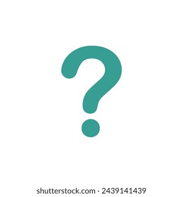 Help Sign or Question Mark UI - UX Icon Vector Symbol Illustration Design