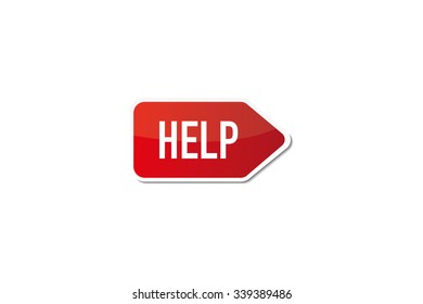 Help signboard