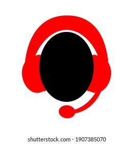 Help and support icon. Customer care concept. Vector icon