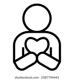 Help and Support Icon Element For Design