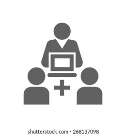 Help, support, service, contact icon vector image. Can also be used for eCommerce, shopping, business. Suitable for web apps, mobile apps and print media.