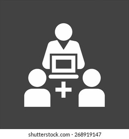 Help, support, service, contact icon vector image. Can also be used for eCommerce, shopping, business. Suitable for web apps, mobile apps and print media.