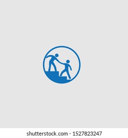 Help and team work logo icon free vector