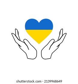  Logo de Help Ukraine. Rezar por la paz en Ucrania  