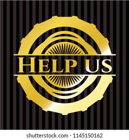 Help us gold emblem
