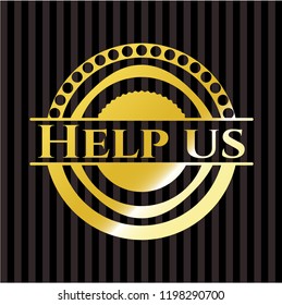 Help us golden badge