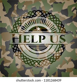 Help us on camo texture