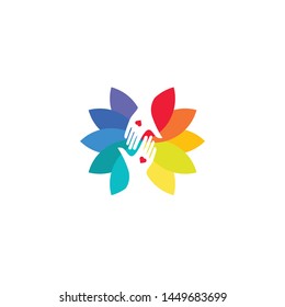 help vector design logo template