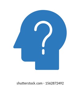 help vector glyph colour icon 