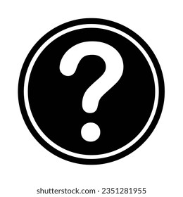Icono De Glifo Vector De Ayuda Para Uso Personal Y Comercial.
