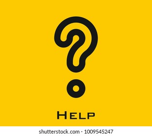 Help vector icon
