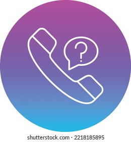 Help vector icon. Can be used for printing, mobile and web applications.