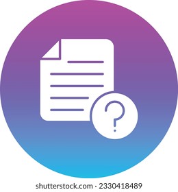 Help vector icon. Can be used for printing, mobile and web applications.