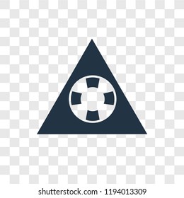 Help vector icon isolated on transparent background, Help transparency logo concept