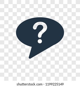 Help vector icon isolated on transparent background, Help transparency logo concept