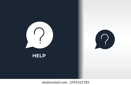 Help Vector, Icon Or Logo Sign Isolated Symbol Illustration