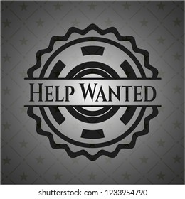 Help Wanted black emblem