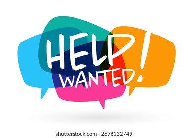 ¡Se busca ayuda en la burbuja del discurso!