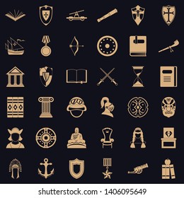 Helpdesk icons set. Simple style of 36 helpdesk vector icons for web for any design