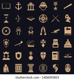 Helpdesk icons set. Simple style of 36 helpdesk vector icons for web for any design