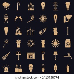 Helpdesk icons set. Simple style of 36 helpdesk vector icons for web for any design