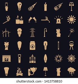 Helpdesk icons set. Simple style of 36 helpdesk vector icons for web for any design