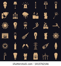 Helpdesk icons set. Simple style of 36 helpdesk vector icons for web for any design