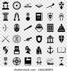 Helpdesk icons set. Simple style of 36 helpdesk vector icons for web for any design