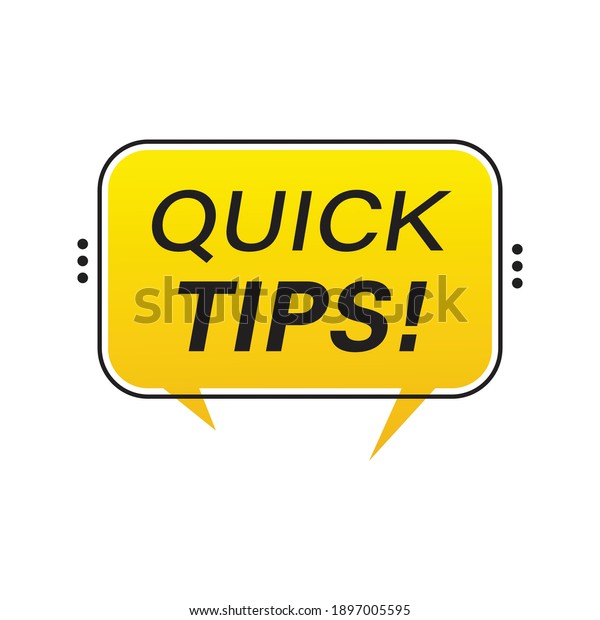 Helpful idea, Quick tips, quick tricks\
vector label, emblems and banners Tip set isolated. Solution advice\
badge illustration.