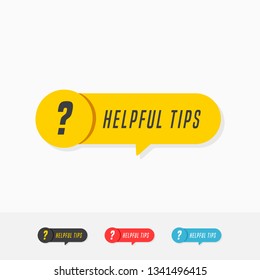 Helpful Tips Tags