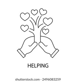 Helping, Assistance, Support, Aid, Helping Hands, Community Service, Volunteer Work, Social Good, Helping Others, Providing Help.