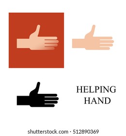 helping hand. It can be used as a logo