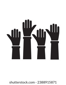 helping hand icon, vector best flat icon.