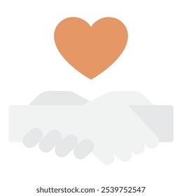 Helping Hand icon for web, app, infographic, etc