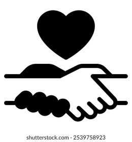 Helping Hand icon for web, app, infographic, etc