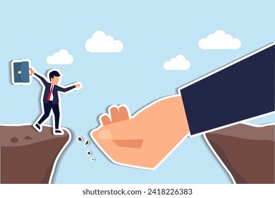 Ayudar a apoyar las perspectivas de carrera, resolver problemas de negocios o superar el concepto de obstáculos, el alcance de la mano de Dios para ayudar o recusar a los empresarios a cruzar los acantilados.