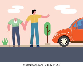 Helping Hands Across the Street