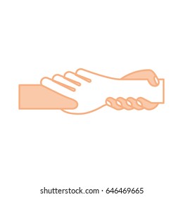 helping hands human icon