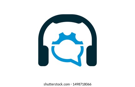 Helpline icon. Flat style vector graphical symbol.