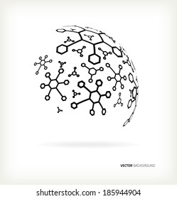 Hemisphere of a variety of medical molecules