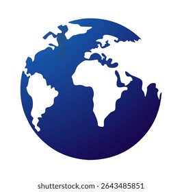Hemisférios da Terra com continentes. Conjunto de mapas de mundo vetorial. Mapa do mundo em forma de círculo. Coleção de globos. Mapa do mundo em estilo moderno e simples. Mapa da Terra, isolado em fundo branco. Ícone do Globo