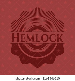Hemlock red emblem