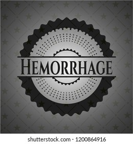 Hemorrhage dark badge