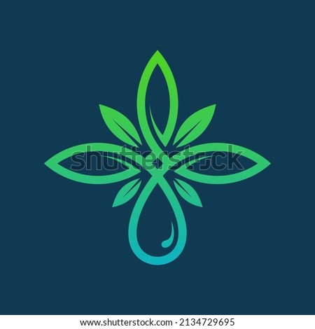 hemp drops
Combination of water droplets from hemp