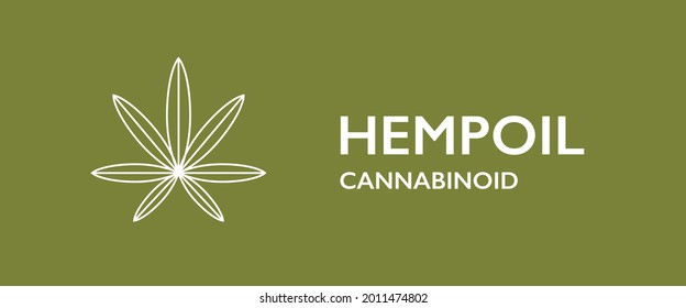Hemp Leaves. Hemp Logo. Leaf Collection. Cannabis Leaf Collection. Marijuana Illustration. Green Cannabinoid Plants. Vector Silhouette. Garden Leaves. Hand Drawn Illustration.