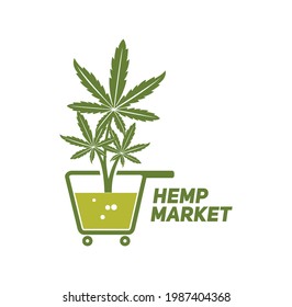 Hemp marijuana leaf logo design illustration vector eps format , 
suitable for your design needs, logo, illustration, animation, etc.