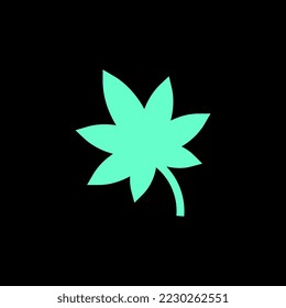 Hemp template icon logo vector design